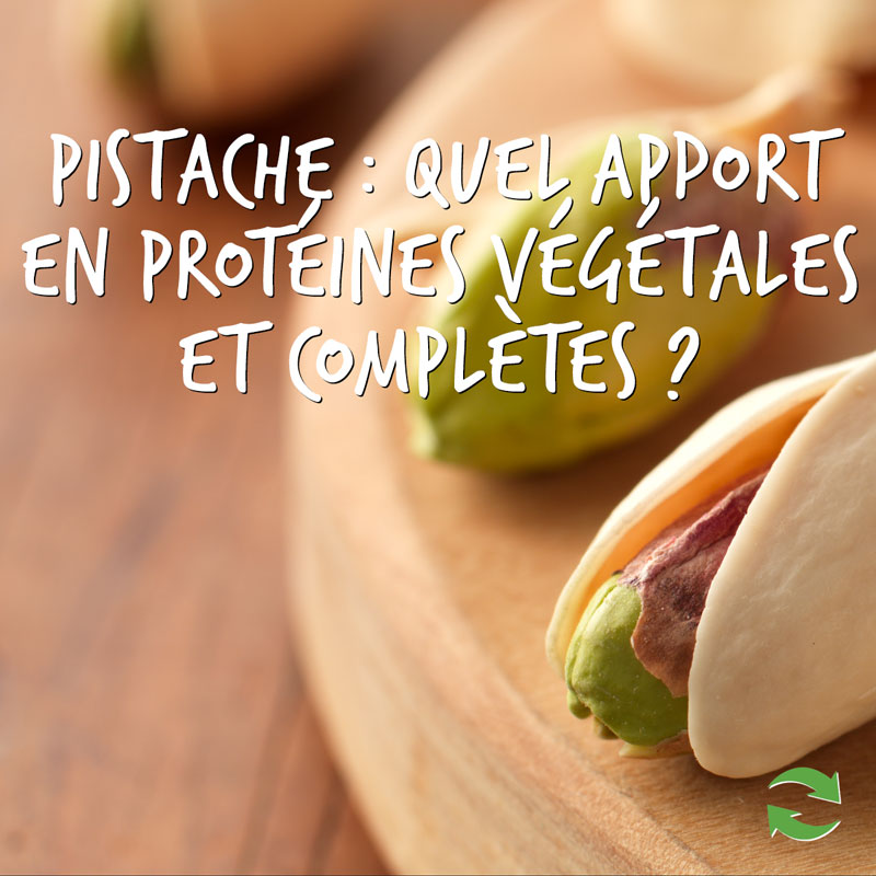 Pistache : quel apport en protéines végétales et complètes ?