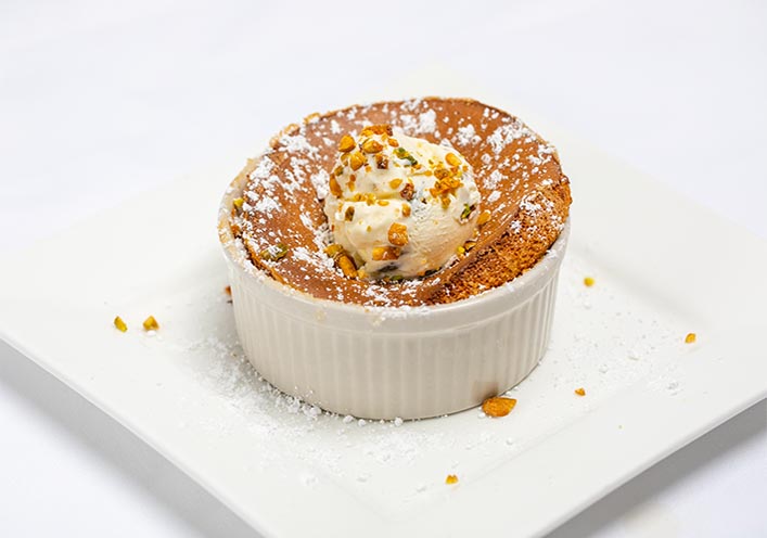 Soufflé aux pistaches