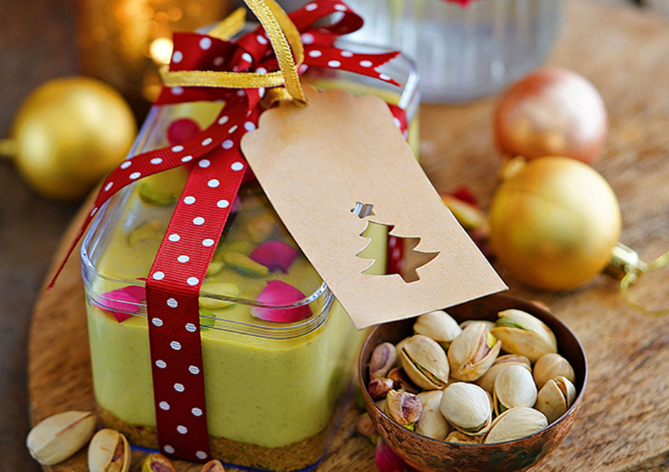 BOÎTE À DESSERT À LA PISTACHE