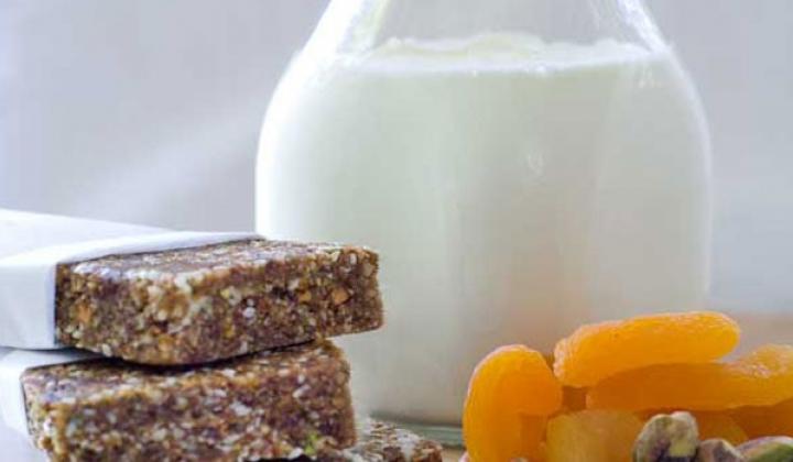 Barres fruitées à la pistache sans gluten 