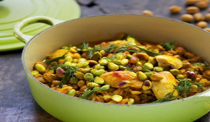 Braisé aux pistaches et à l'aneth style Kermani 