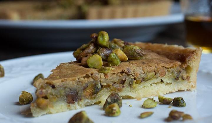Tarte sablée à la pistache - Une recette signée