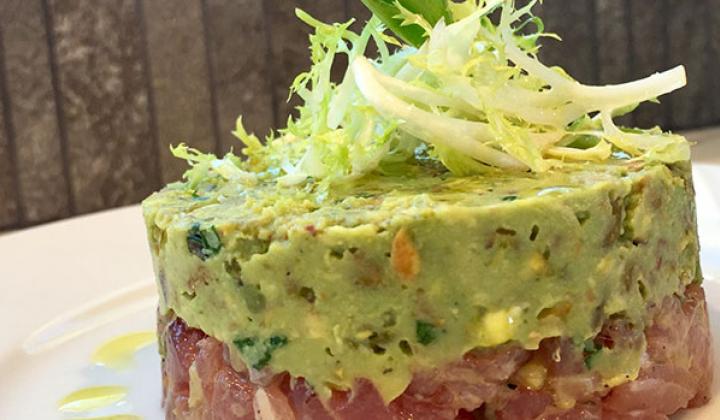 Pistachio + Tuna Tartare