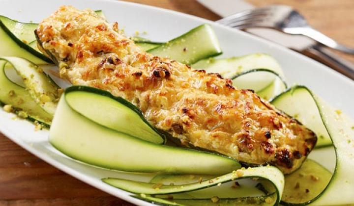 Gratin de Courgettes Grillées et de Pistaches