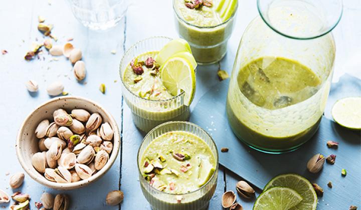 Smoothie à la salade de pistaches